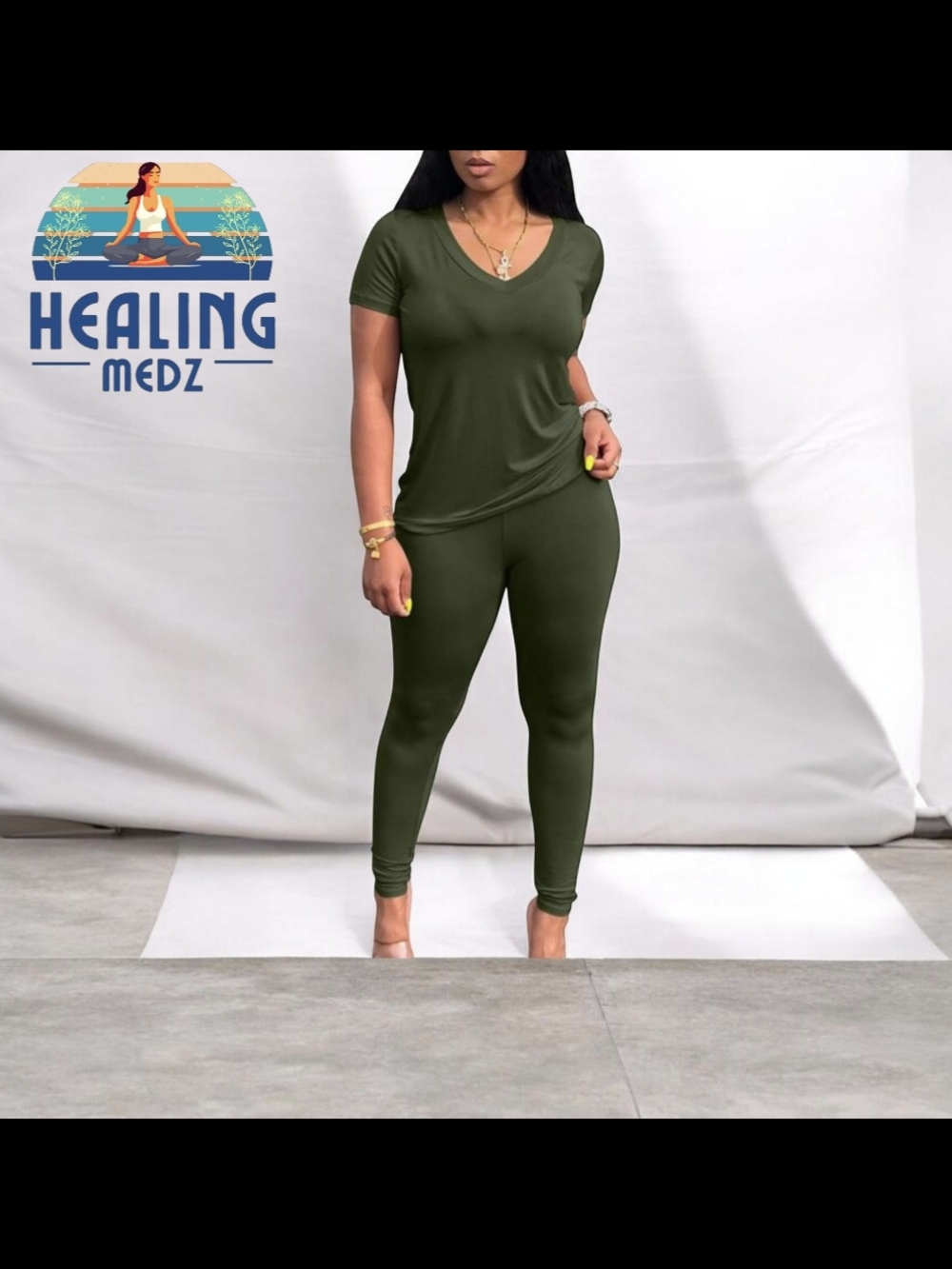 Women 2 Piece Summer Casual Jogger Workout Outfits